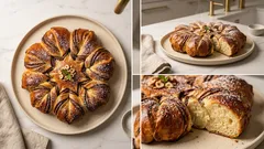 Kynutý květ s Nutellou: efektní koláč, který zvládnete doma