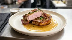 Vepřové kotlety v pivní hořčičné omáčce: šťavnaté z pekáče a skoro bez práce