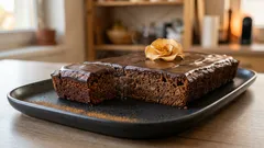 Jablečný perník na plech s čokoládovou polevou: vláčný i druhý den