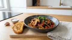 Pikantní houbová směs na topinky: hotová za pár minut a krásně šťavnatá