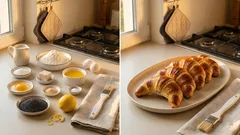 Domácí makovky jako z pekárny: měkoučké kynuté rohlíky krok za krokem