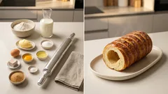 Domácí trdelník z trouby: křupavý povrch, nadýchané těsto a jen běžné suroviny