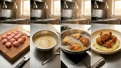 Kuřecí pivní rarášci: šťavnaté kousky v marinádě, co jsou nejlepší s kaší a česnekovým dipem