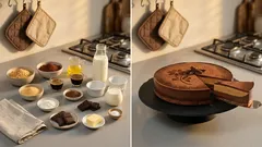 Nepečený čokoládový dort s kávovo-karamelovým krémem – stačí lednice