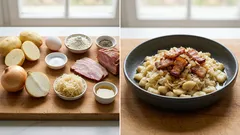 Halušky se zelím a uzeným masem: poctivá domácí klasika, která vždy zasytí