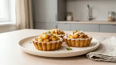 Křehké jablečné košíčky se skořicí: šťavnatá náplň, která nerozmočí těsto